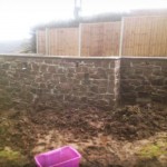 Monmouth Natural Stone Retaining Wall Raised Patio Pond